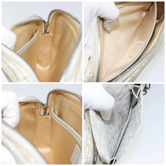 LOUIS VUITTON Monogram Shine McKenna Shoulder Bag Gold M92363 LV Auth hk3048 - Picture 16 of 16